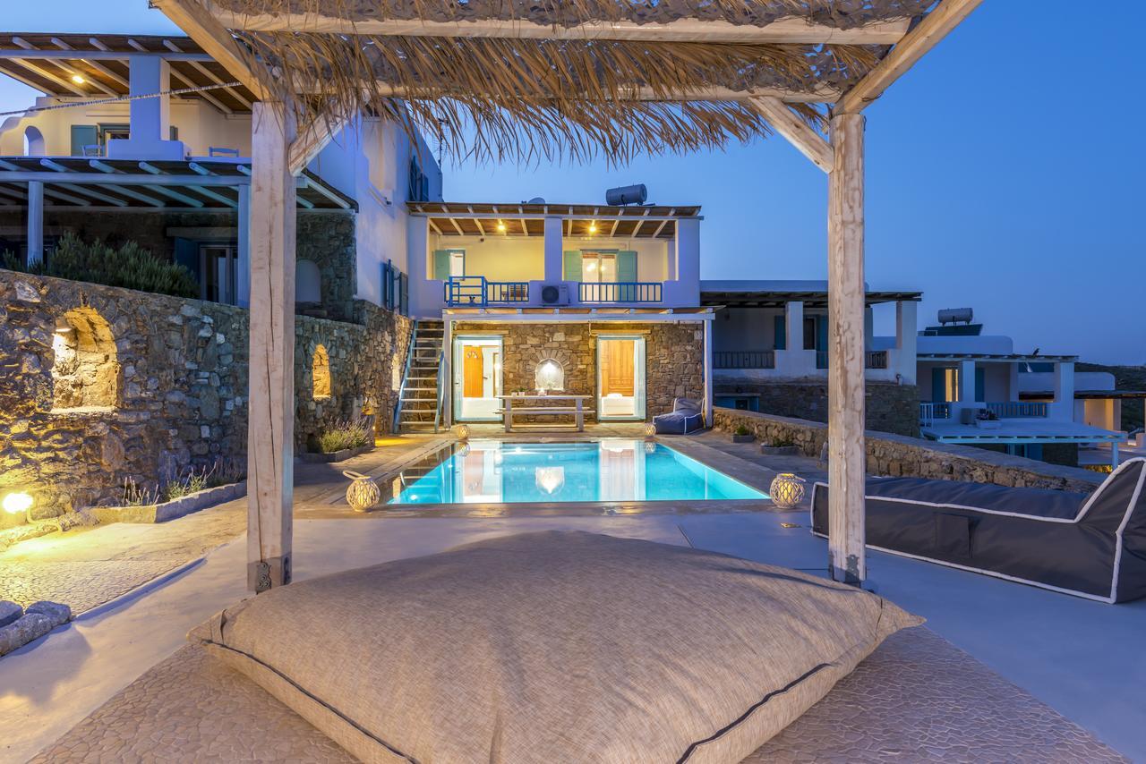Вилла Wild View Mykonos Merchia Beach Экстерьер фото