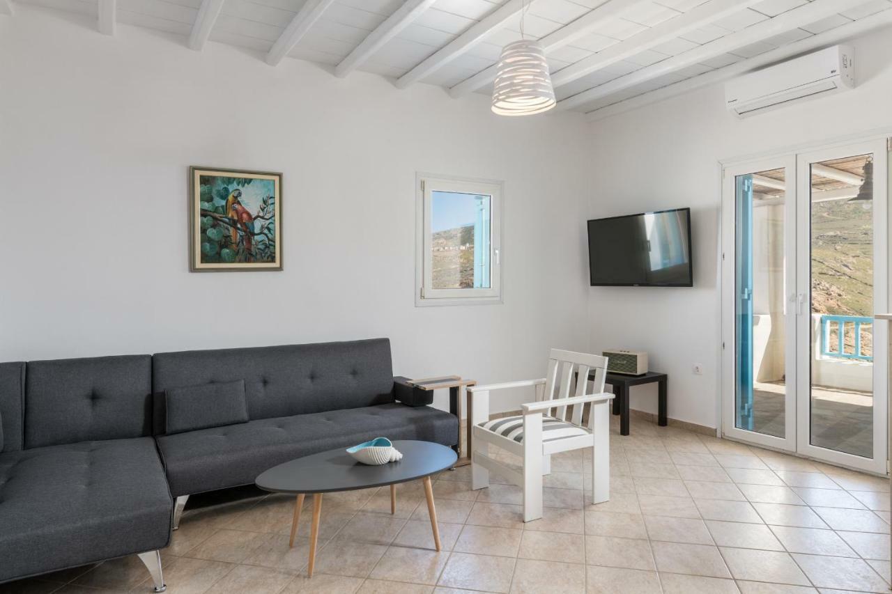 Вилла Wild View Mykonos Merchia Beach Экстерьер фото