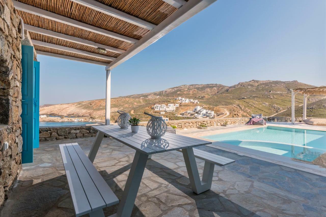 Вилла Wild View Mykonos Merchia Beach Экстерьер фото