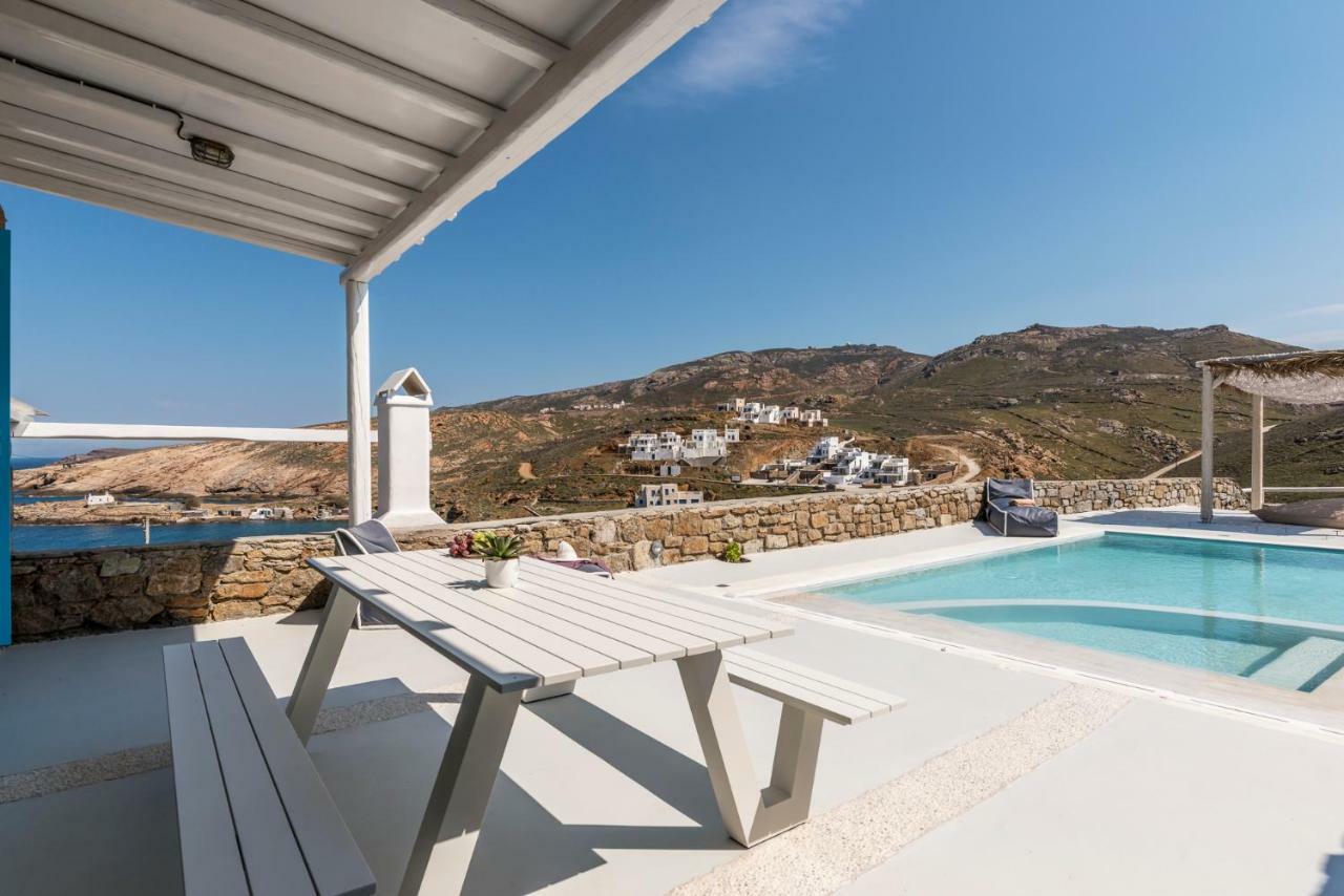 Вилла Wild View Mykonos Merchia Beach Экстерьер фото