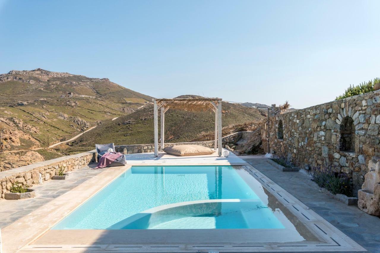 Вилла Wild View Mykonos Merchia Beach Экстерьер фото