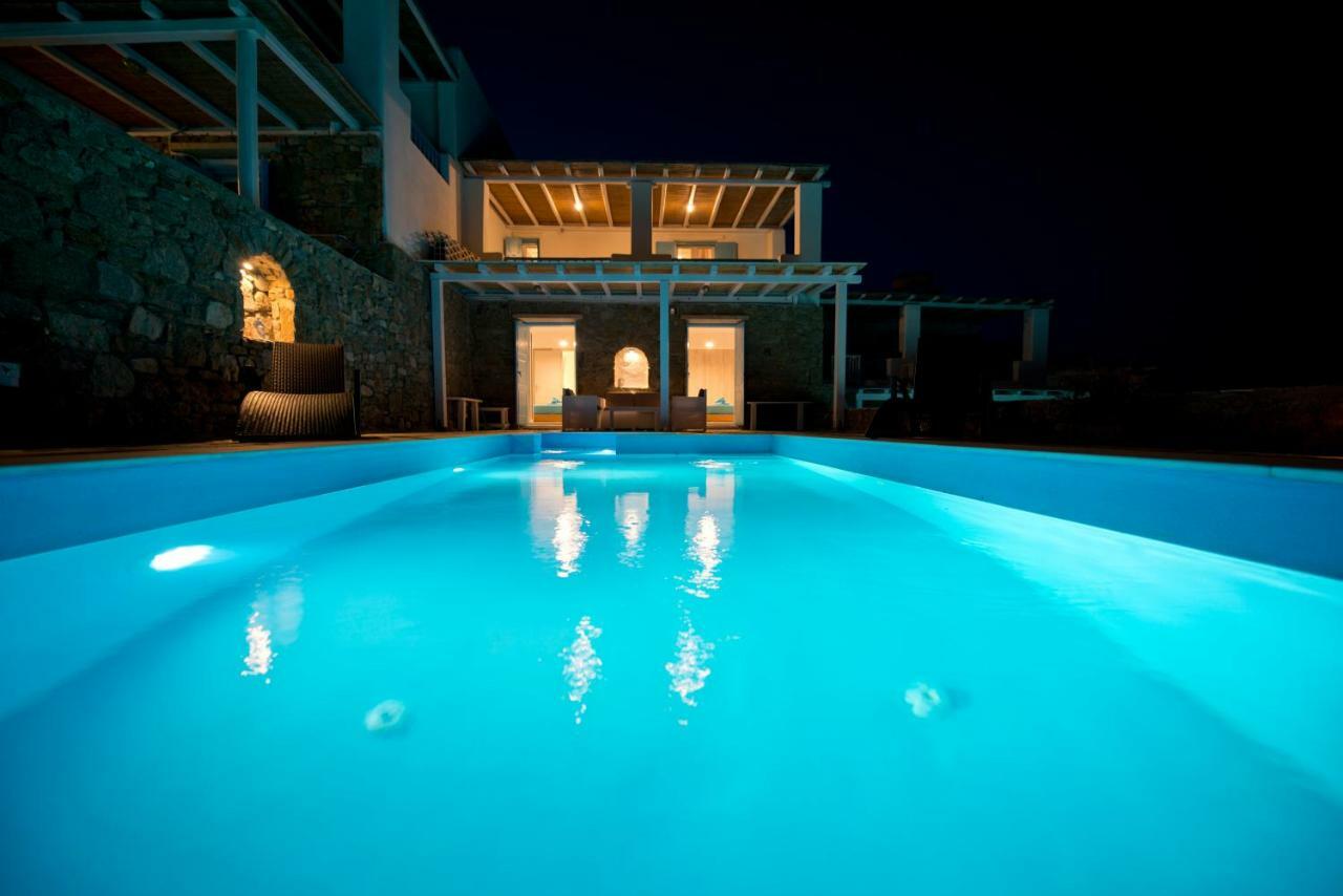 Вилла Wild View Mykonos Merchia Beach Экстерьер фото