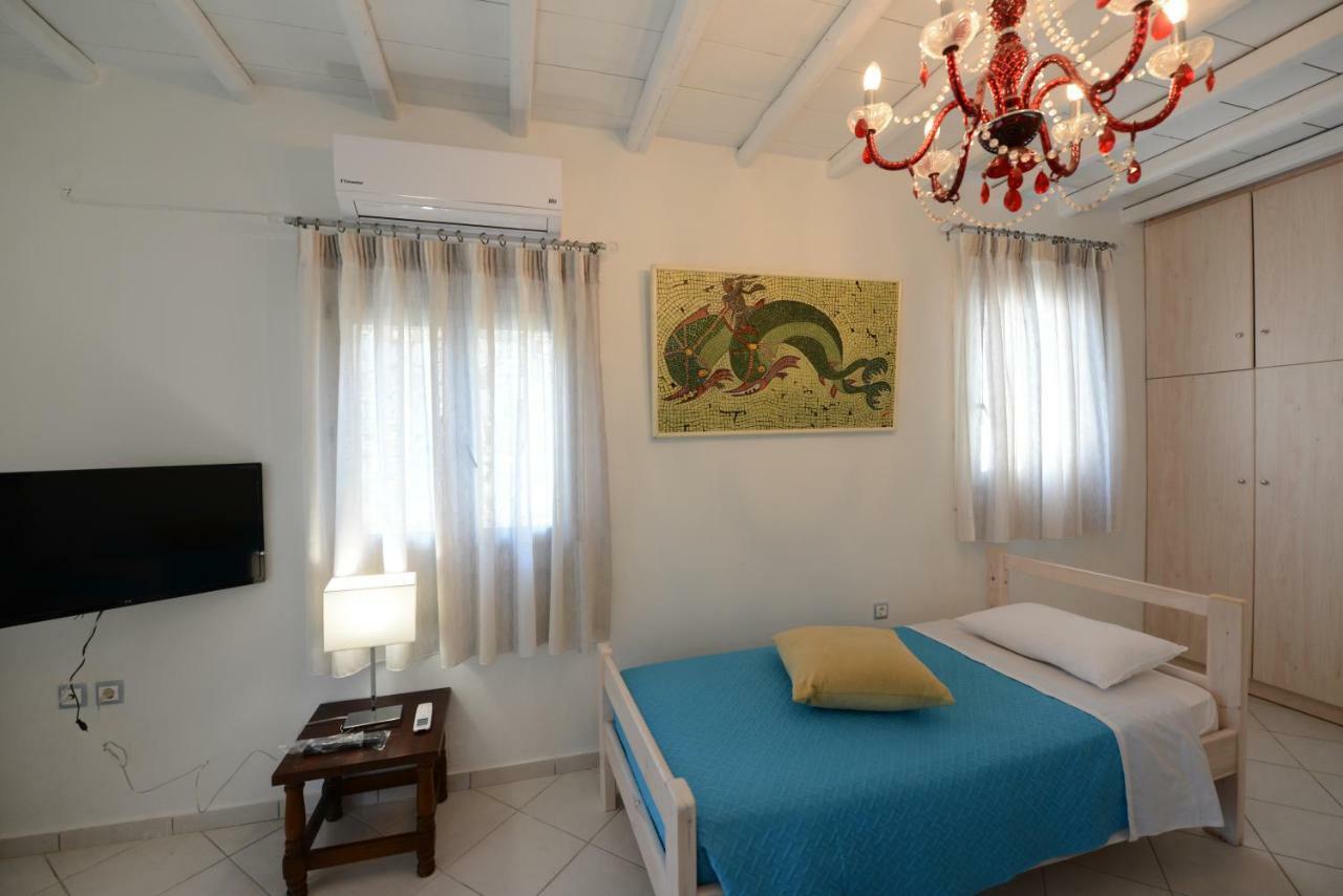 Вилла Wild View Mykonos Merchia Beach Экстерьер фото