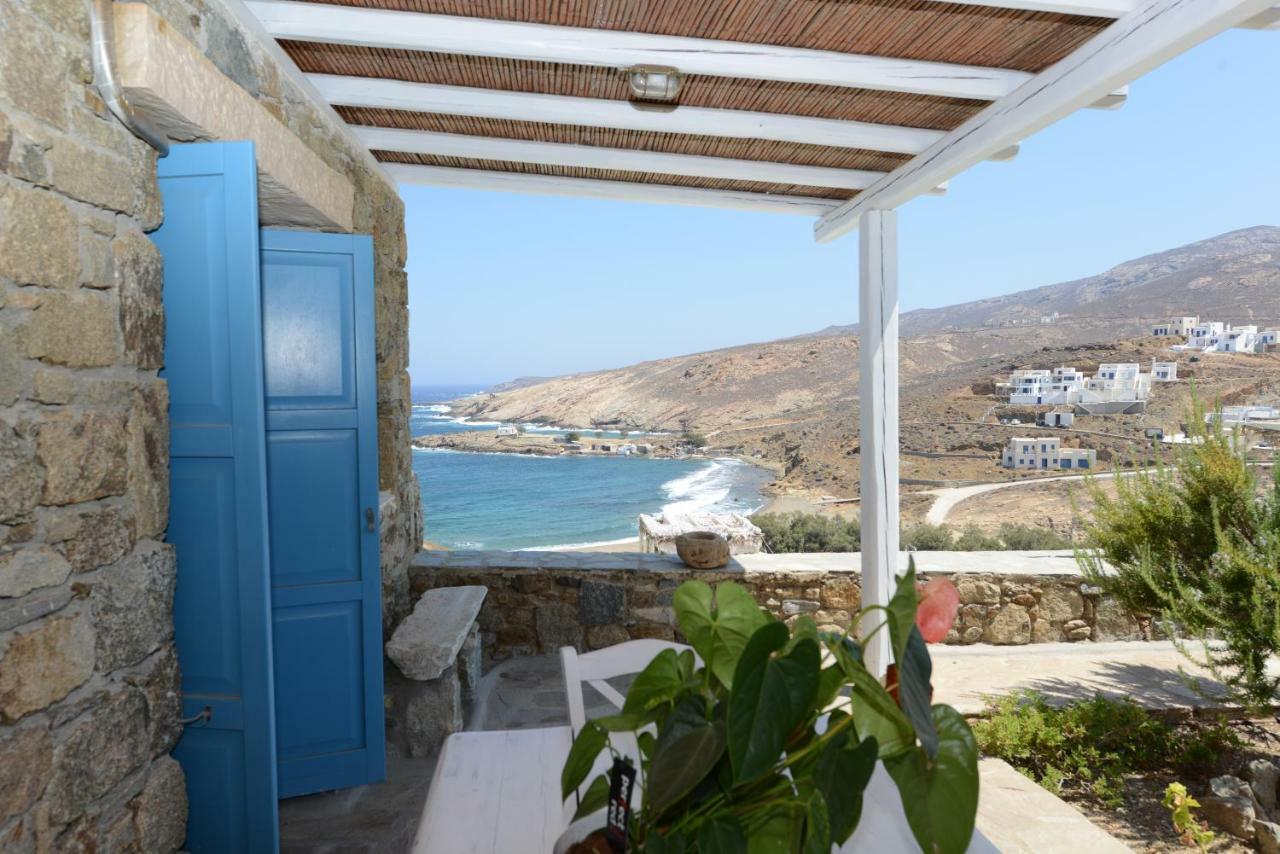 Вилла Wild View Mykonos Merchia Beach Экстерьер фото