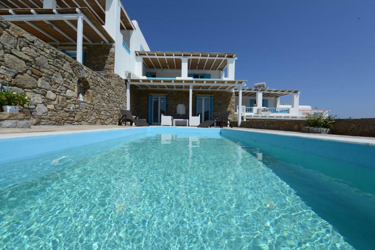 Вилла Wild View Mykonos Merchia Beach Экстерьер фото