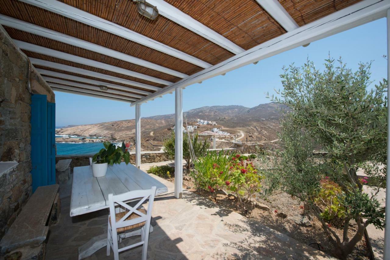 Вилла Wild View Mykonos Merchia Beach Экстерьер фото