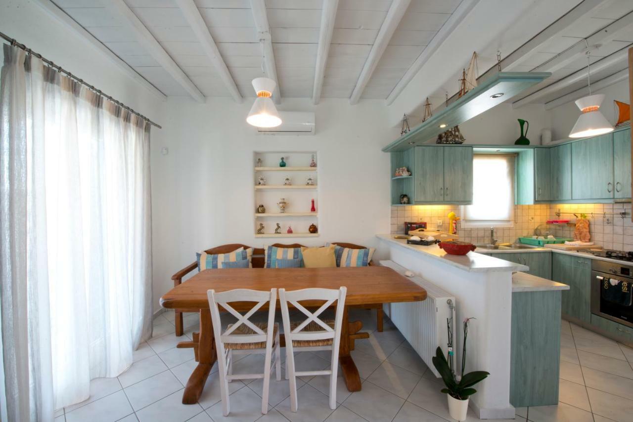 Вилла Wild View Mykonos Merchia Beach Экстерьер фото