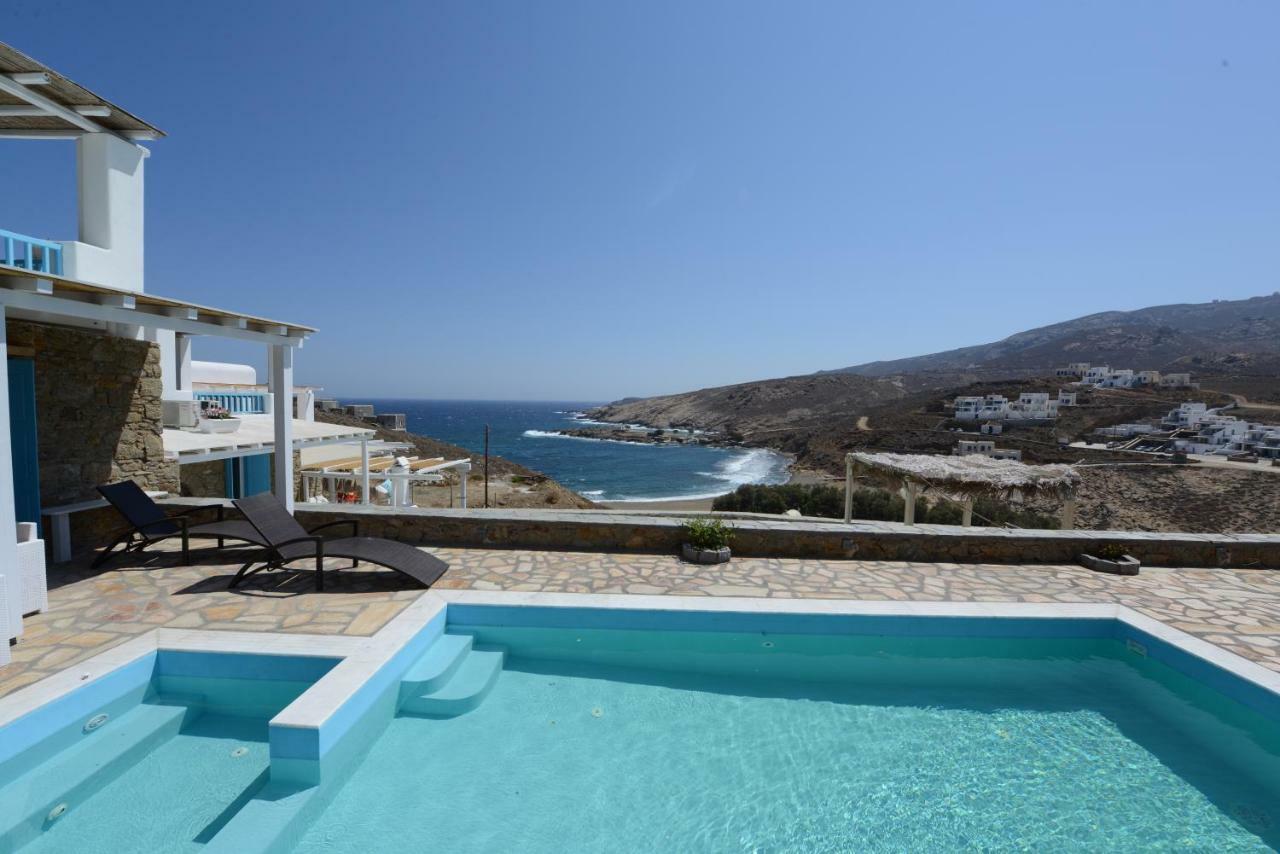 Вилла Wild View Mykonos Merchia Beach Экстерьер фото