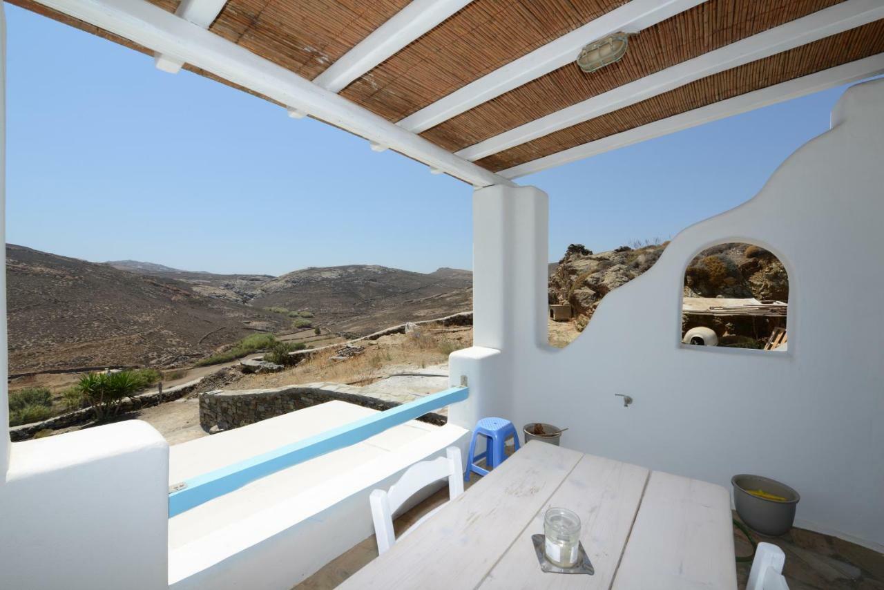 Вилла Wild View Mykonos Merchia Beach Экстерьер фото