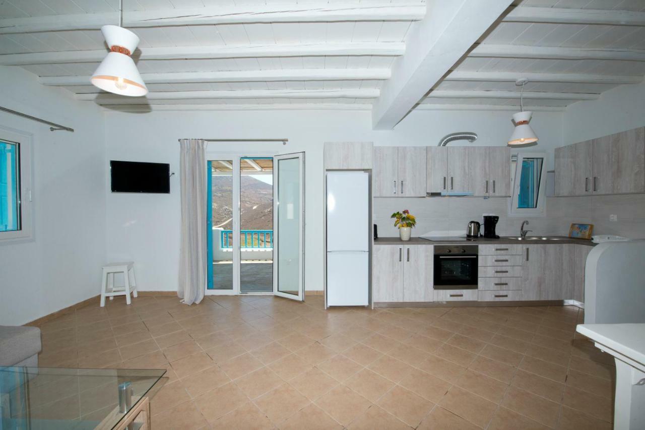 Вилла Wild View Mykonos Merchia Beach Экстерьер фото