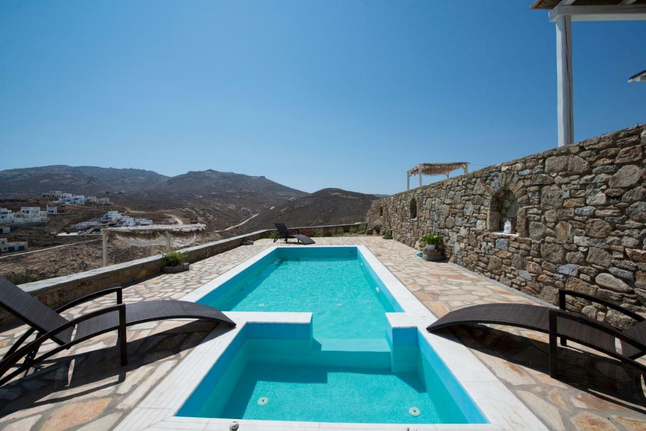 Вилла Wild View Mykonos Merchia Beach Экстерьер фото