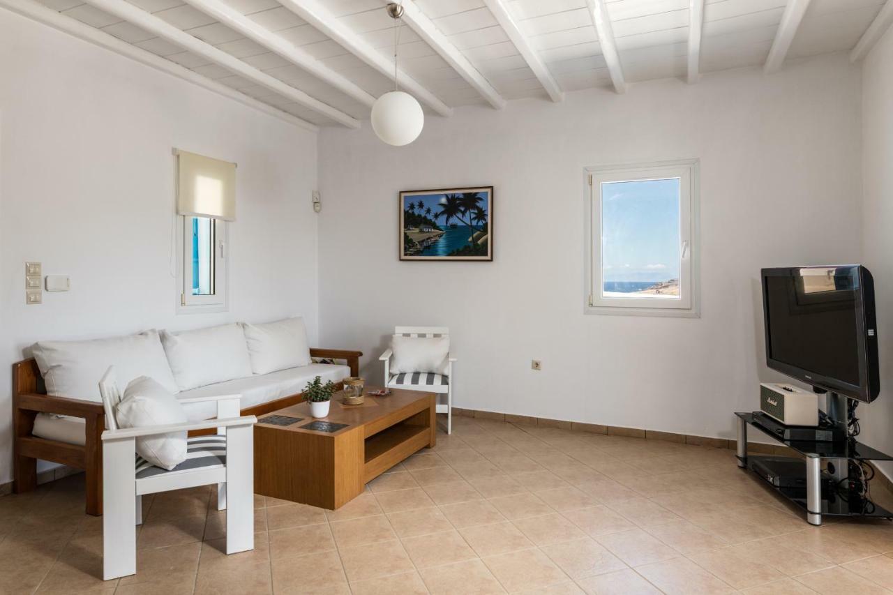 Вилла Wild View Mykonos Merchia Beach Экстерьер фото